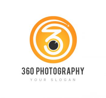 360 Photography Logo & Business Card Template