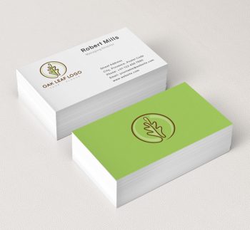 Oak-Leaf-Business-Card-Mockup