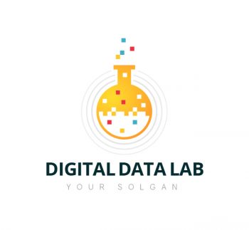 Digital Data Lab Logo & Business Card Template