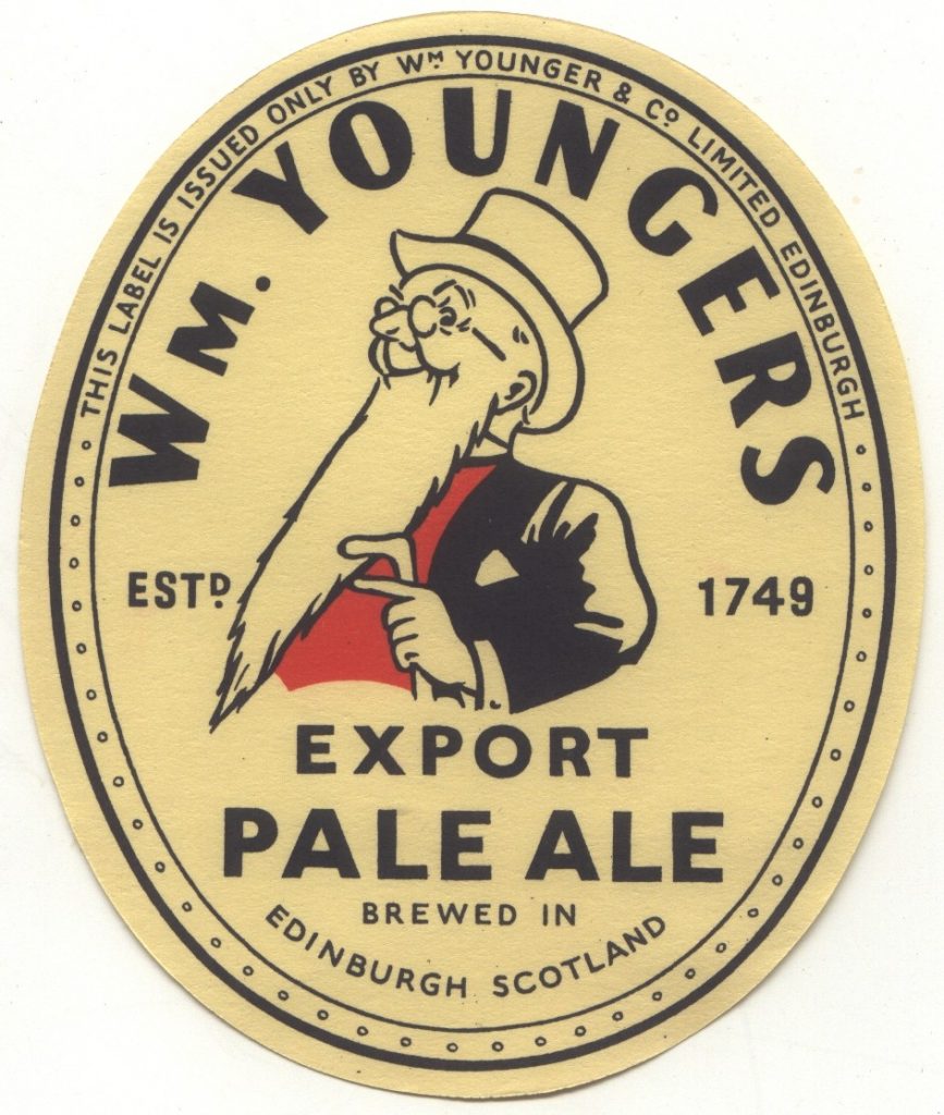 Younger's Export Pale Ale label