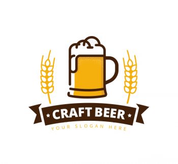 Beer Mug Logo & Business Card Template