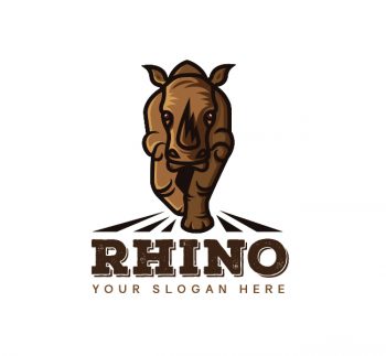 The Rhino Logo & Business Card Template