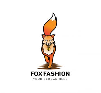 Fashion Fox Logo & Business Card Template