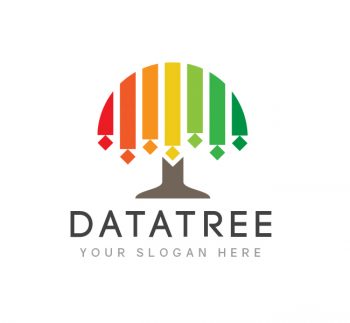 Data Tree Logo & Business Card Template