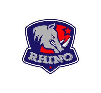 Rhino Mascot Logo & Business Card