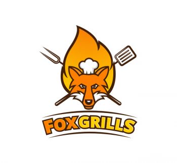 Fox Grills Logo & Business Card Template