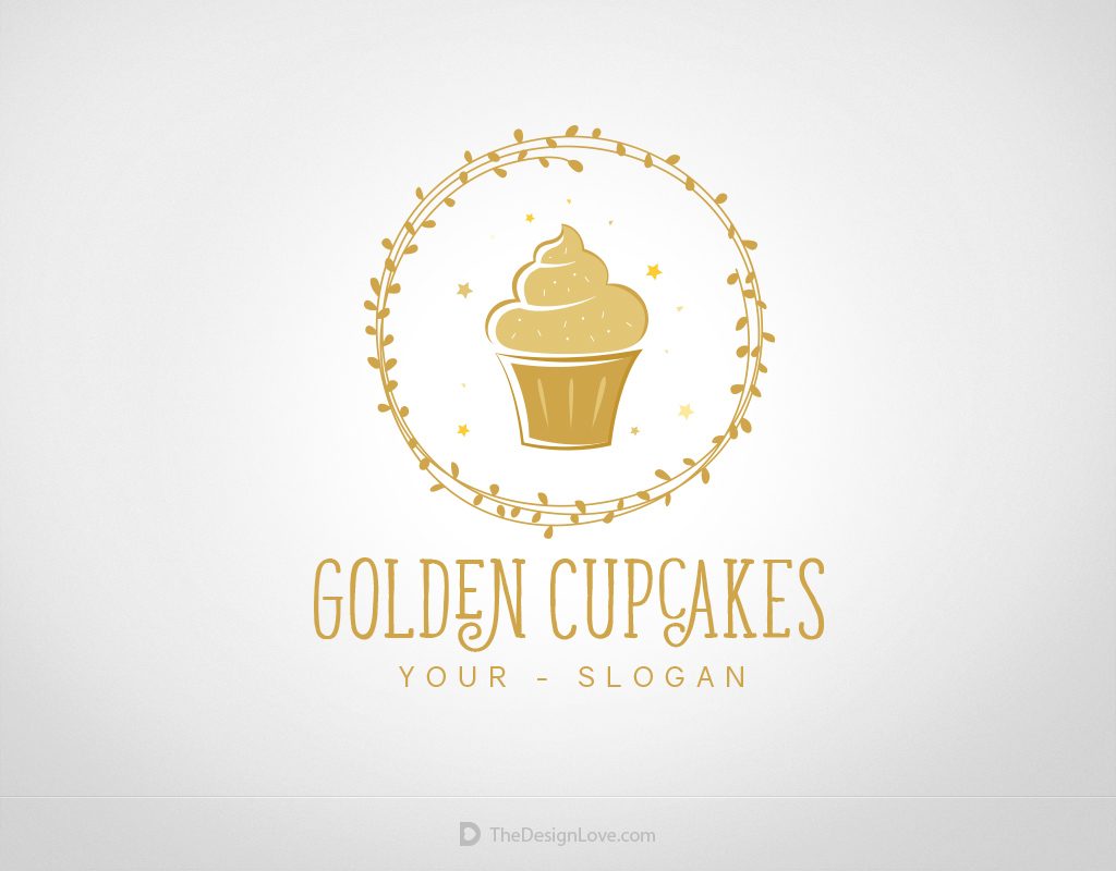 Golden-Cupcake