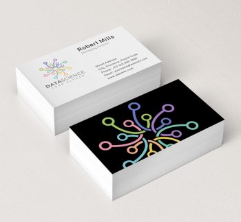 Minimal-Data-Science-Pre-Designed-Logo