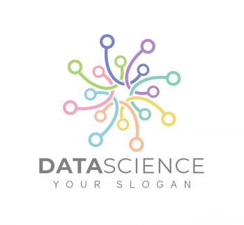 Minimal Data Science Logo & Business Card