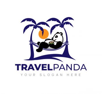 Panda Travel Logo & Business Card