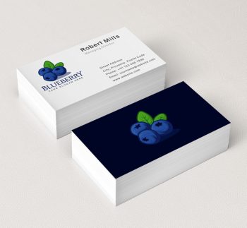 523-Blueberry-Logo-Pre-Designed-Logo