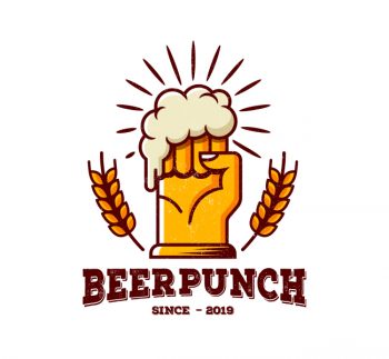 Power Beer Logo & Business Card