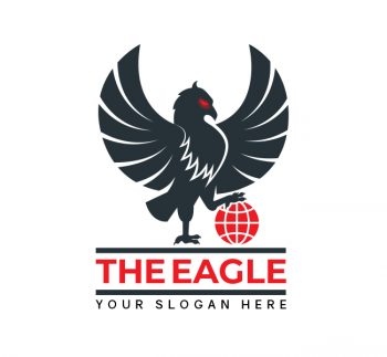 Premium Eagle Logo & Business Card