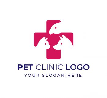 Pet Clinic Logo & Business Card Template