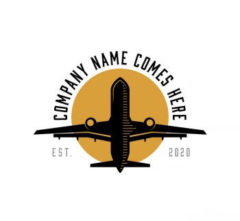 Plane Travel Logo & Business Card