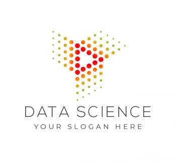 Futuristic Data Science Logo & Business Card