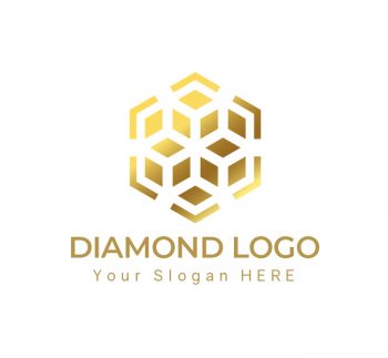 Luxury Diamond Logo & Business Card