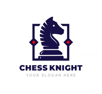 Chess Knight Logo & Business Card