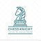Simple Chess Knight Logo