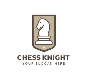 Knight Chess Logo & Business Card