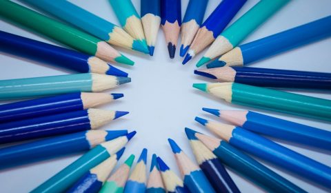 Different Shades of blue