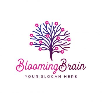 Blooming Brain Logo & Business Card Template