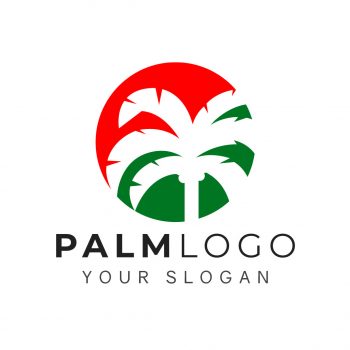 Palm Logo & Business Card Template