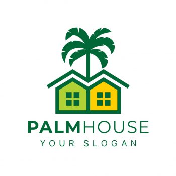 Palm House Logo & Business Card Template