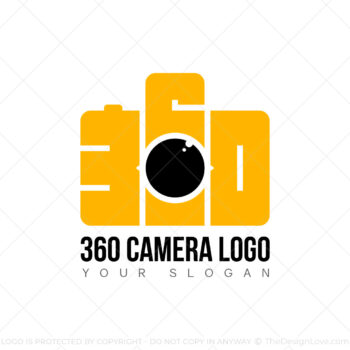 360 Camera Logo and Business Card Template