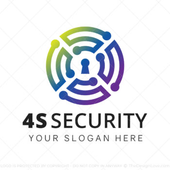 4S Security Logo & Business Card Template