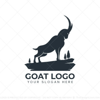 Simple Goat Logo & Business Card
