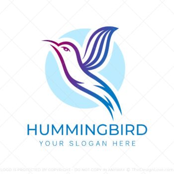 Hummingbird Logo & Business Card Template