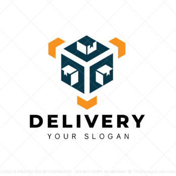 Delivery Logo & Business Card Template